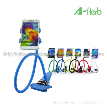 Lazypod Clip Holder for Cellphones, 360 Degree Rotating Adjustable Bedding Arms Clip Holder